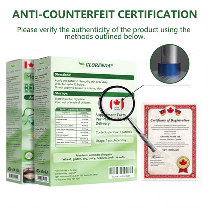 🇨🇦 Official Store | GLORENDA® Moringa · Berberine × NAD+ 10-in-1 Nano Microneedle Patch (Visible changes in 7 days) ✅ 70% OFF!