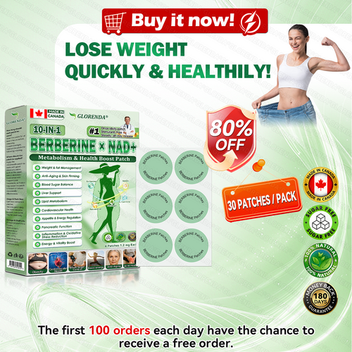 🇨🇦𝑶𝒇𝒇𝒊𝒄𝒊𝒂𝒍 𝑺𝒕𝒐𝒓𝒆  | 👩‍⚕️💃GLORENDA® Moringa · Berberine × NAD+ 10-in-1 Nano Microneedle Patch (Visible changes in 7 days) ✅ 70% OFF!